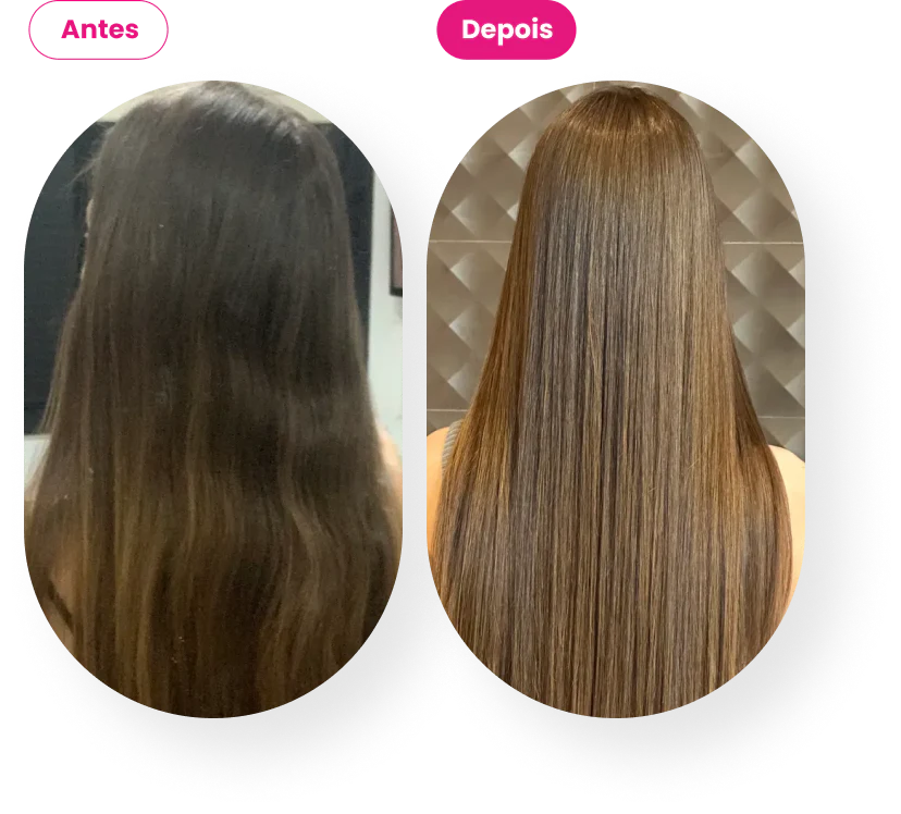 Antes e depois - cabelo 2