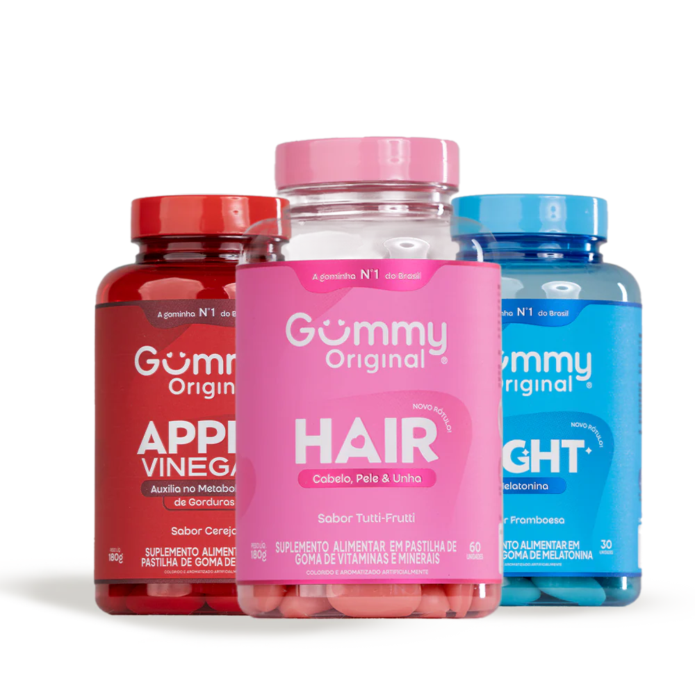 Kit Gummy Beleza, Sono e Saúde